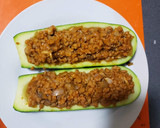 Foto del paso 5 de la receta: Zapallo italiano relleno vegetariano