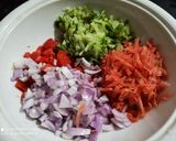 A picture of step 1 of Pachadi salad.