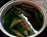 Foto langkah ke 6 dari resep Lupis ketan pandan (versi jualan).