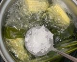 Hình bước làm 2 của món Chè cốm bắp cốt dừa 🌾 🌽 🥥