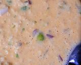 A picture of step 4 of Oats Cheela.