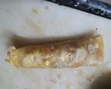 A picture of step 6 of Chicken kathi rolls.
