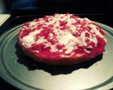 A picture of step 8 of Cherry upside down cake.
