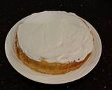 White Layer Cake with a Raspberry Swirl Cheesecake center layer and a Raspberry Cream Frosting recipe step 26 photo