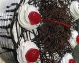 Foto langkah ke 10 dari resep Brownies Birthday cake.