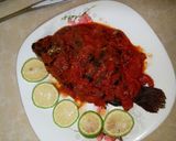 A picture of step 5 of Wet fry fish#4weeks challenge.