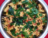A picture of step 4 of Instant Khaman Dhokla.