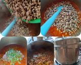 A picture of step 3 of White Cowpeas Masala Curry.