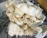 Une image de l'étape 4 de Aubergine italienne farcie au poulet haché et poivron vert.