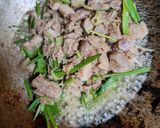 蒜苗鹹豬肉的食譜步驟2照片