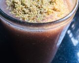 A picture of step 2 of Ragi nutty smoothie.