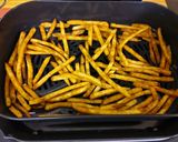 A picture of step 1 of Air fryer frozen French Fries.
