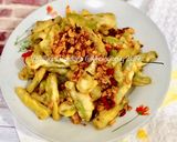 Foto langkah ke 14 dari resep Buncis kriuk lada garam cabe.