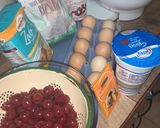 Fitt meggyes pite recept fázis 1 fotója