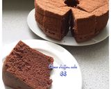 Foto langkah ke 7 dari resep Chocolate chiffon cake-Bolu coklat.