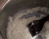 A picture of step 4 of Burfi recipe.