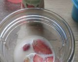Foto langkah ke 8 dari resep Unicorn Pudding Cake with Vla Strawberry.