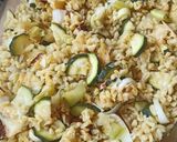 Une image de l'étape 3 de Gratin d'ebly, poireaux et courgettes.