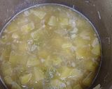 Hình bước làm 2 của món Soup cốm
