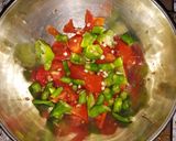 A picture of step 3 of Mutton yakhni plao.