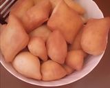 A picture of step 10 of Ginger mandazi very sweet.