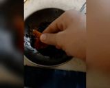 A picture of step 6 of Puff Puff Croquembouche.