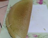 Foto langkah ke 6 dari resep Martabak manis pandan Teflon (No Telur, No Ragi).