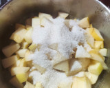Foto del paso 11 de la receta: Birthday cake con relleno de manzana