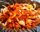 A picture of step 2 of Crockpot Meatball and Pepperoni Pasta Sauce.