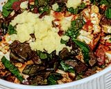 A picture of step 7 of Miso Roasted Cauliflower Salad.