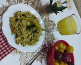 صورة لخطوة 5 من وصفة عجة شوفلور (قرنبيط) 🥦