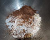 A picture of step 4 of Chocolate oats pancakes.