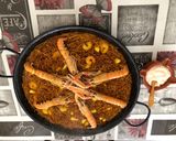 Foto del paso 3 de la receta Fideuá con sepia gambas y cigalas