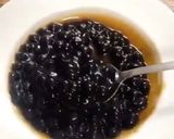 Hình bước làm 4 của món Trà sữa trân châu + thái xanh🥤