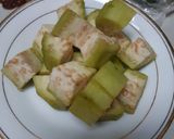 Foto langkah ke 1 dari resep Lodeh Tahu Tempe Terong.