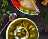 A picture of step 10 of Paneer Dhaniya Adraki Korma.