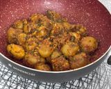 A picture of step 16 of Spicy, Flavorful & Super Tasty Kathiyawadi Lasaniya Batata.