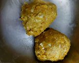 A picture of step 1 of Cabbage Muthiya in Gravy.