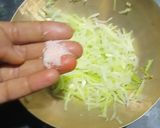 A picture of step 2 of Lauki uttapam.