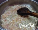 A picture of step 1 of Chicken Jalfrezi.