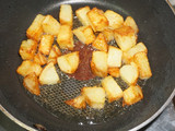 Tortilla de papas con chorizo