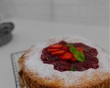 صورة لخطوة 3 من وصفة كيكة الفراوله اللذيذه |STRAWBERRY CAKE