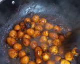 Foto langkah ke 3 dari resep Sate Telur Puyuh Bacem.