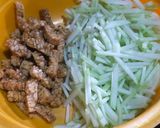 Foto langkah ke 1 dari resep Tumis Labu Siam (Manisa) dan Tempe.