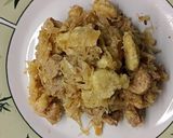 Savanyúkáposztás hús sztapacskával recept fázis 2 fotója