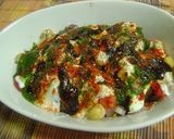 A picture of step 6 of Falafel Chaat (Chickpeas Dumplings - Indo - Middle Eastern Fusion Style).