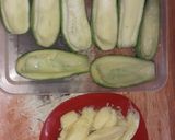 Foto del paso 1 de la receta: Calabacitas rellenas de elote y Philadelphia