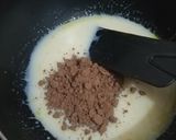 A picture of step 2 of Brigadeiro 😋.