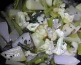 Phulkopir Data Chorchori/ Cauliflower Stalk Curry recipe step 2 photo