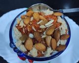 A picture of step 8 of Gajar ka halwa.